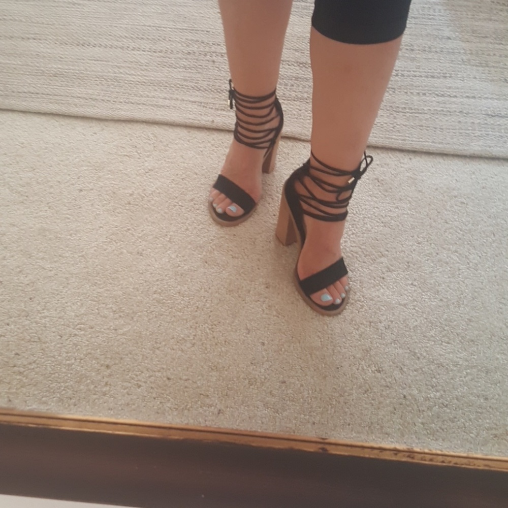 New look heeled sandals